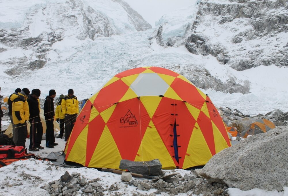 Storm Trooper on Everest Base Camp